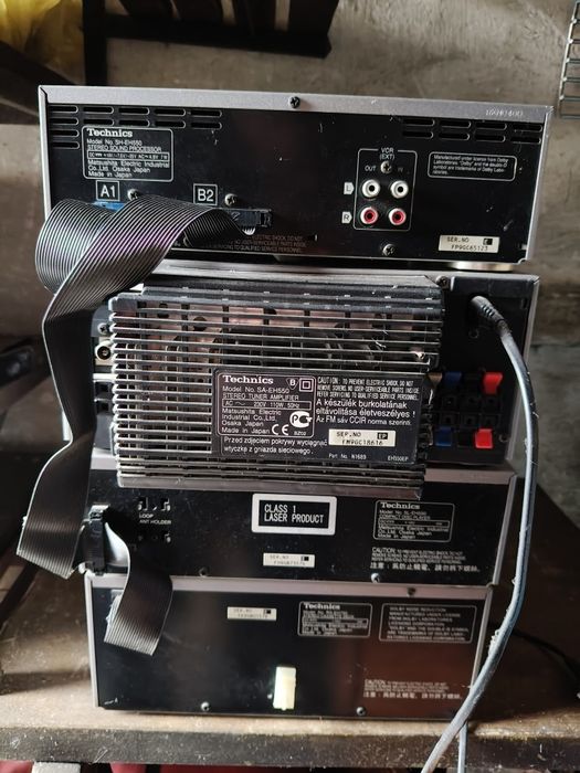 Wieża Technics Wzmacniacz radio kaseta amplituner