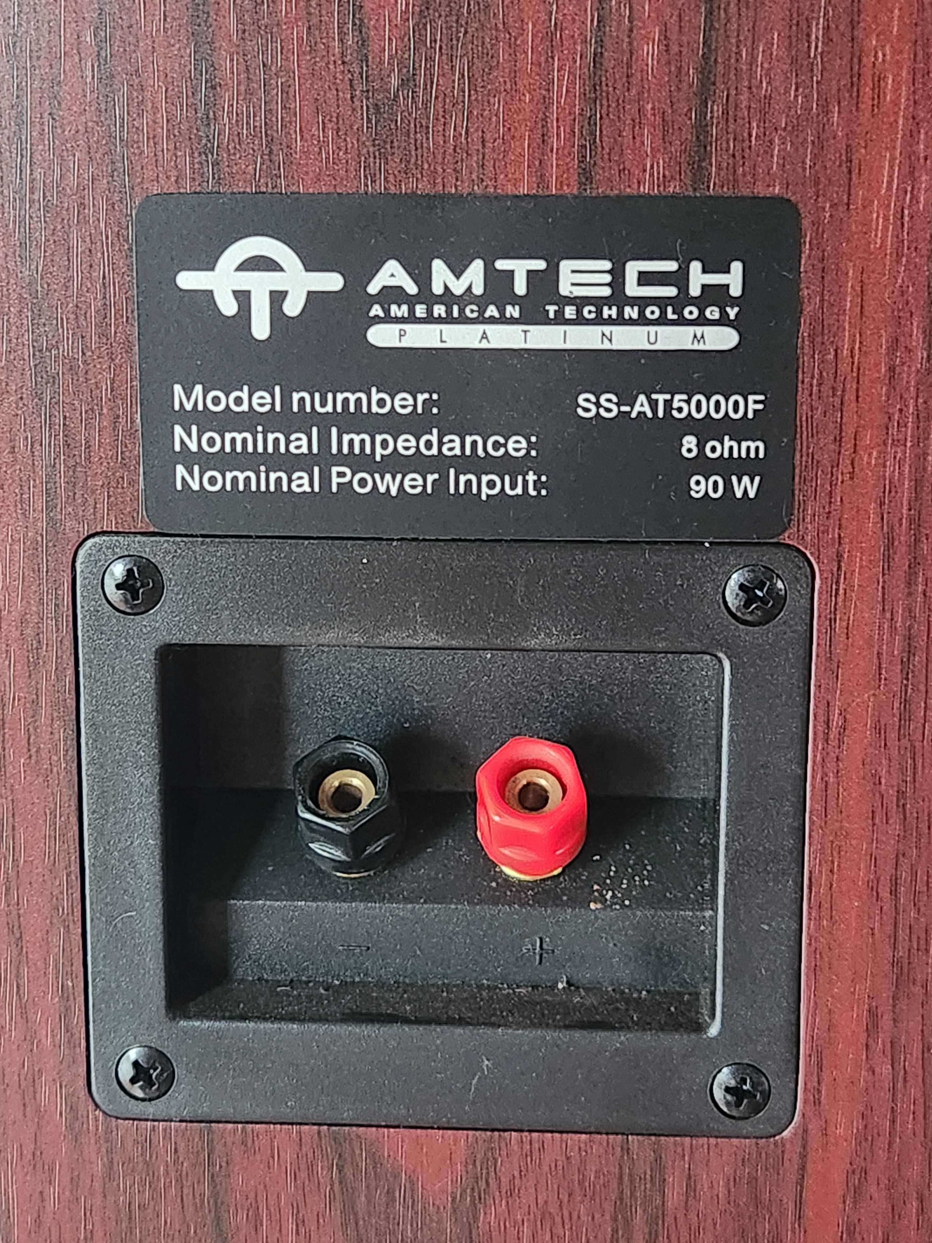Głośniki Centralne 90cm Wysokości Kolor Wiśnia Amtech Ss-at5000f 90w