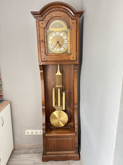 Zegar stojacy wagowy dąb