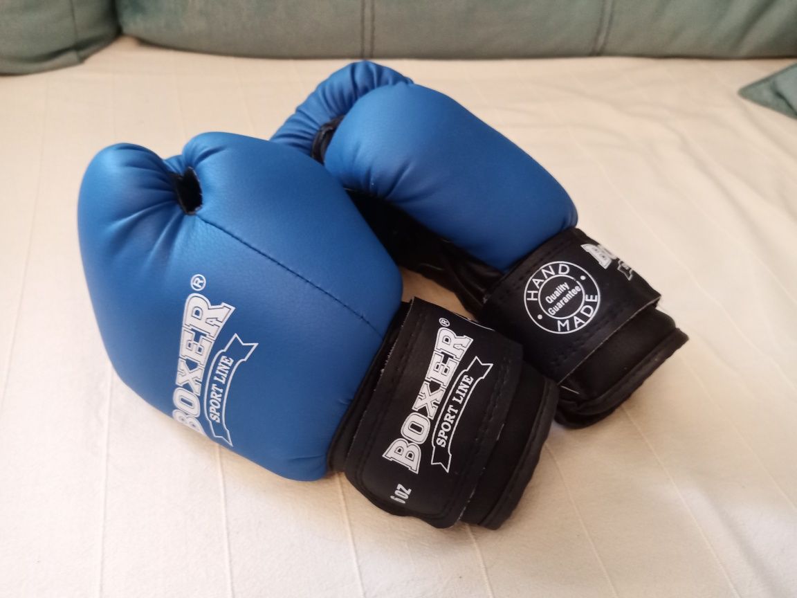 Перчатки боксёрские юниорские Boxer Sport Line, на 10-12 лет
