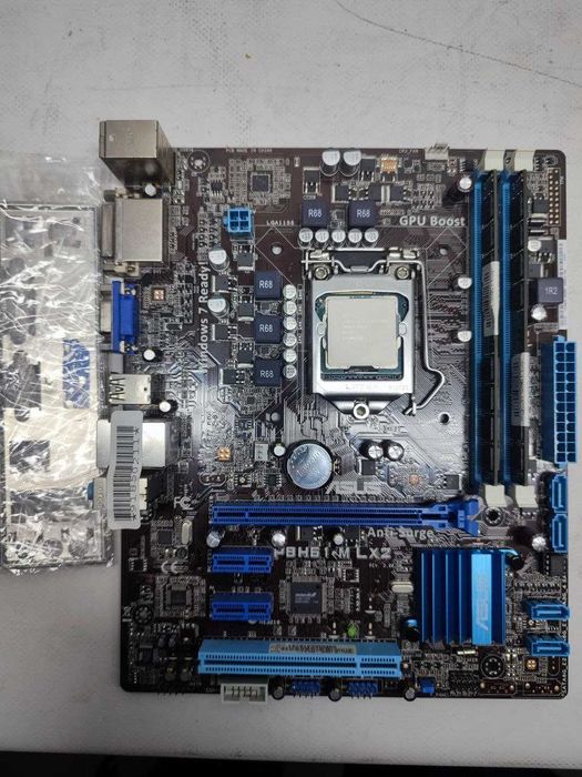 Asus P8H61-M LX2 / Intel Xeon E3-1245V2 (аналог i7-3770) / 16 GB DDR3