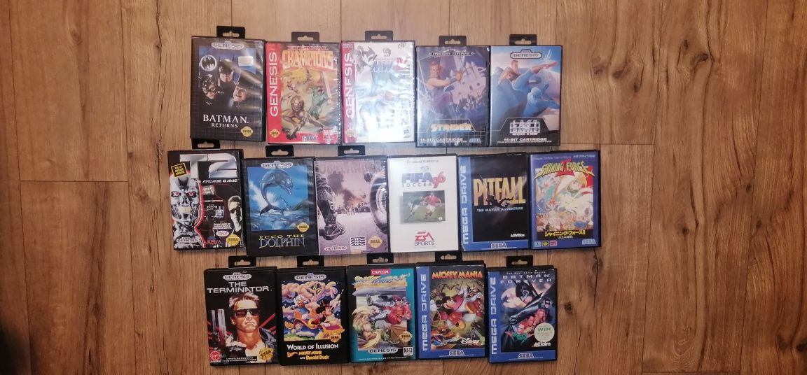 SEGA Mega drive, Genesis, Игры