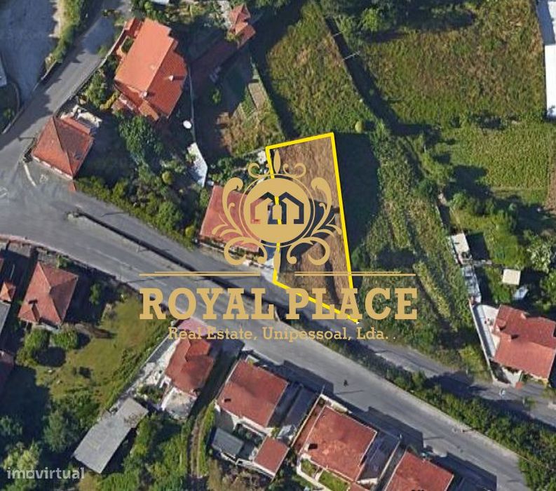 Terreno com 480m2 em Fiães