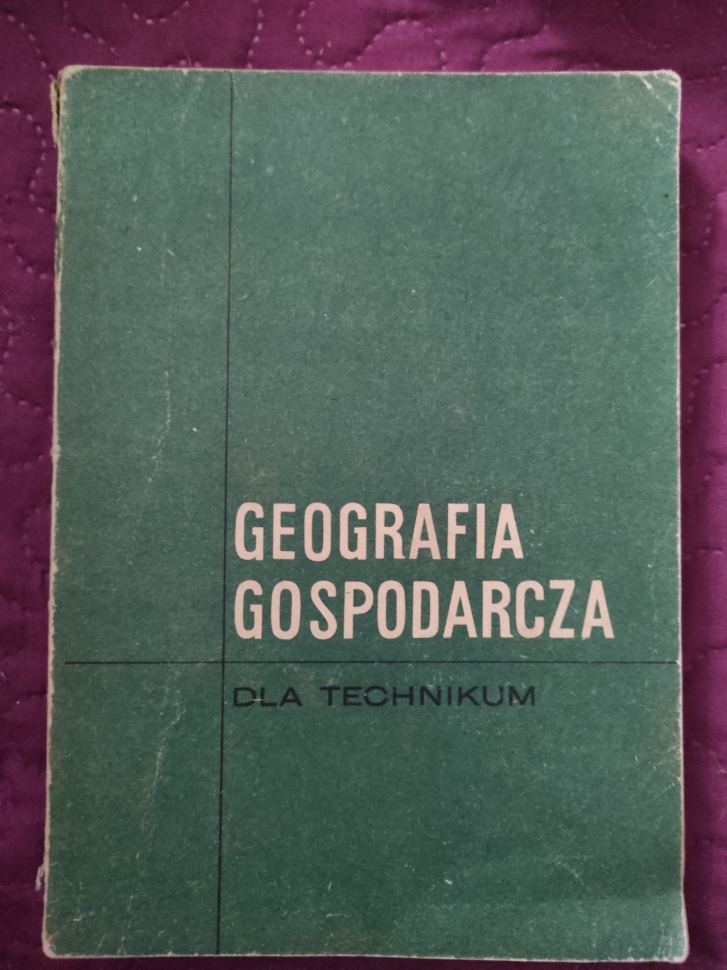 Geografia gospodarcza dla technikum