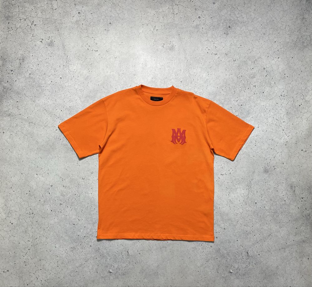 Мужская Футболка Amiri С Большим Логотипом M-L Luxury