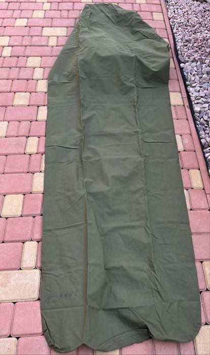 Британські чохли на спальник, олива, gore-tex