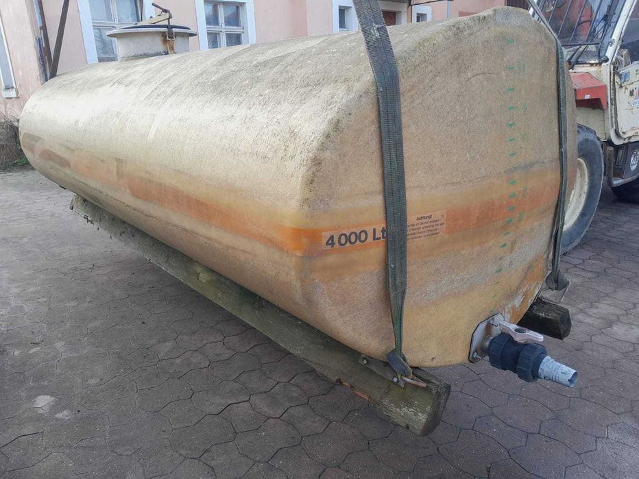 Zbiornik , beczka , hts 4000 l , woda, RSM, plastikowy