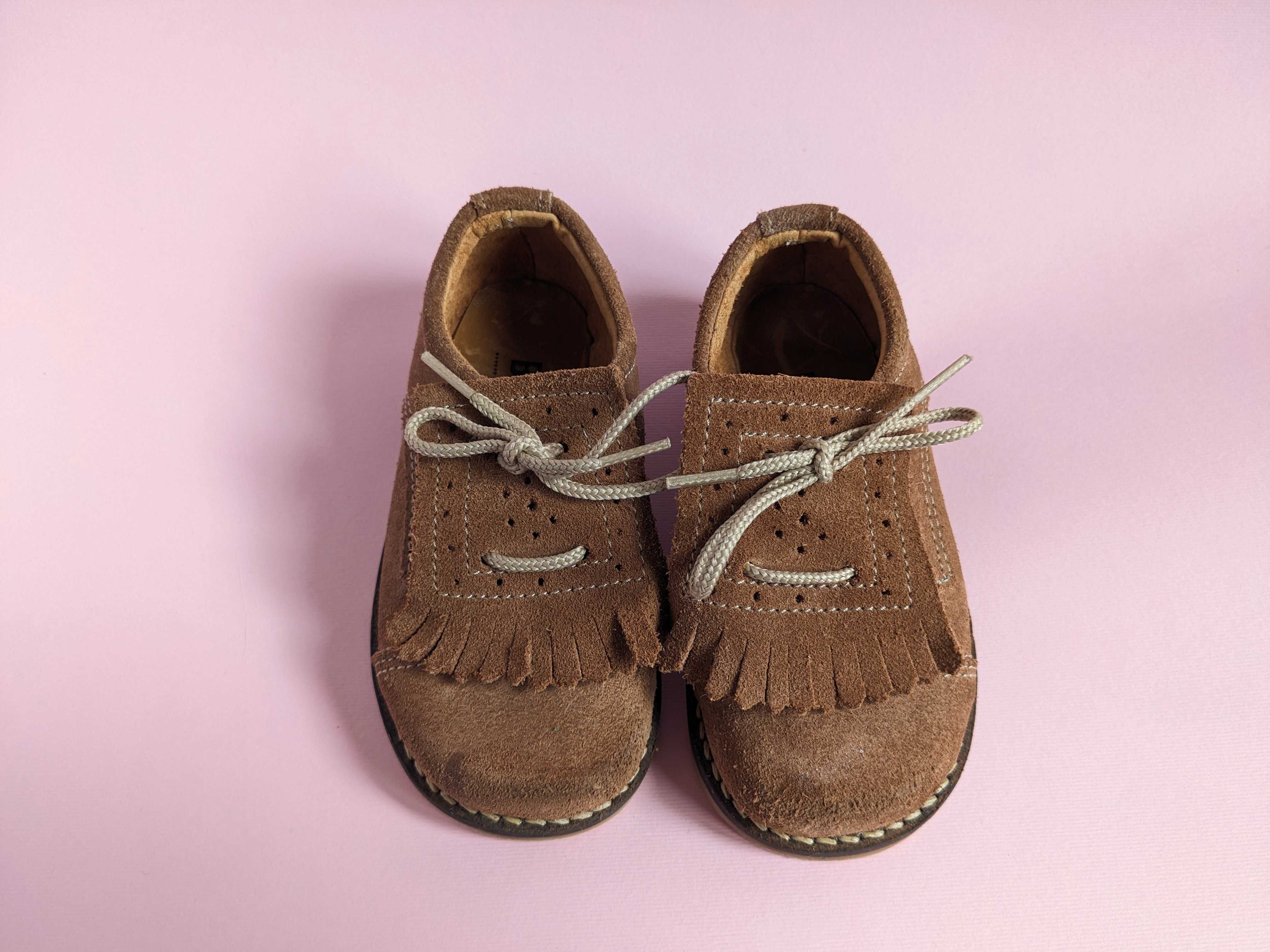 Дятячі шкіряні туфлі для дівчинки  Bianca kids, р22
