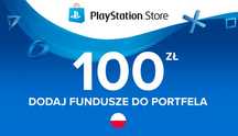 PSN 100 PLN Gift-Card Pre-Paid Doładowanie