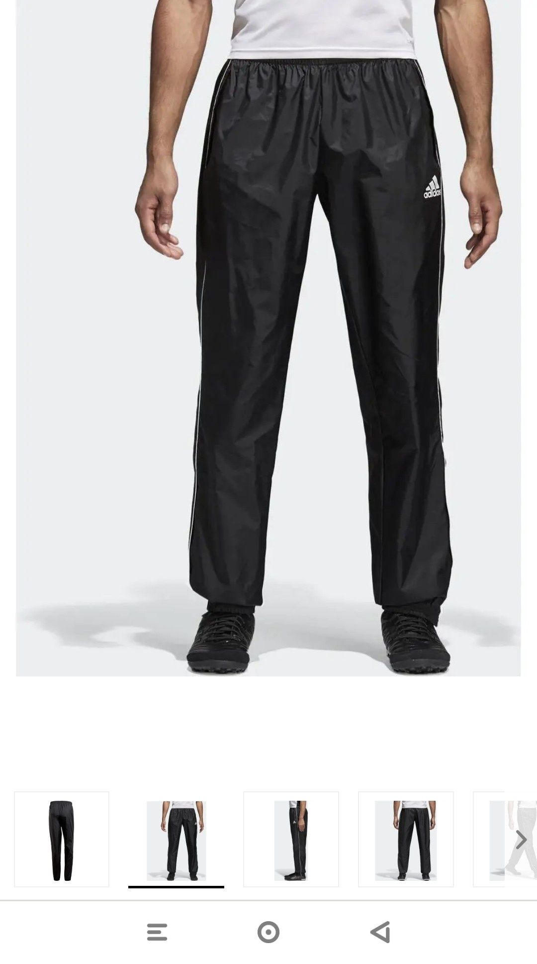 Ostateczna obniżka Dres ortalionowy przeciwdeszczowy Adidas nowy