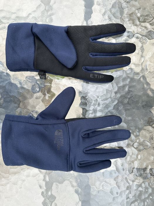 The North Face Luvas Etip Azul Escuro Tamanho S (em bom estado)