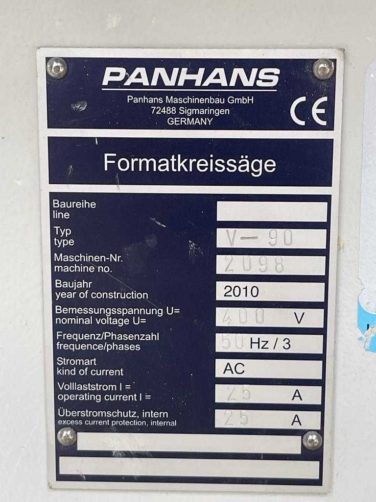 Esquadrejadora Alemã PANHANS V90