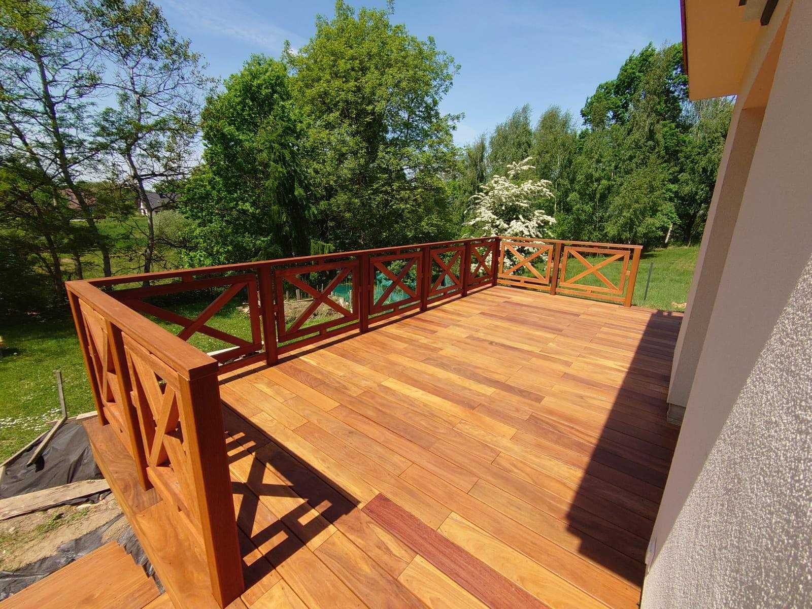 Egzotyczne deski na taras CUMARU 21x145 w bardzo promocyjnej cenie!