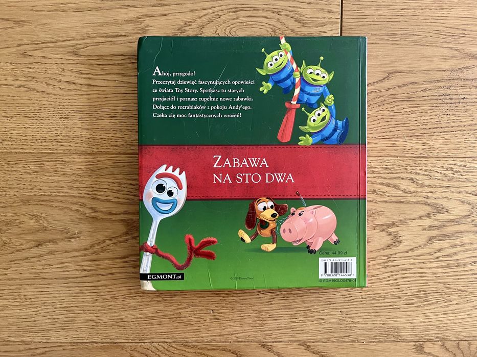 Toy Story - Biblioteka bajek. Ksiażka dla dzieci