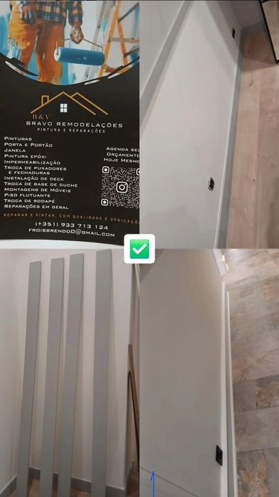 Pintura e reparações em geral