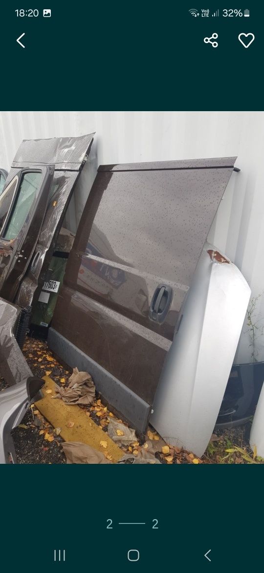 Błotnik prawy lewy do Ducato Boxer Jamper 2020