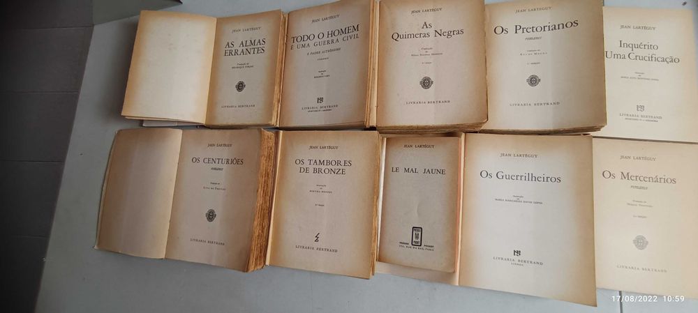 Lote  do autor - Jean Lartéguy  ( ler descrição) Ref: L1