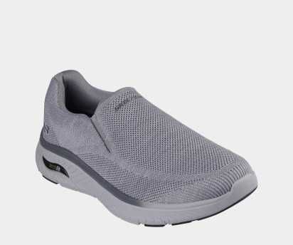 Оригінальні чоловічі мокасини skechers / мокасини сірого кольору