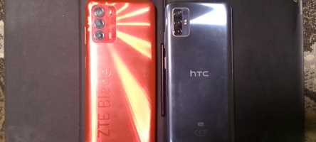 HTC desire 21pro 128/8gb + ZTE blade v40 vita 128/4gb (под ремонт)