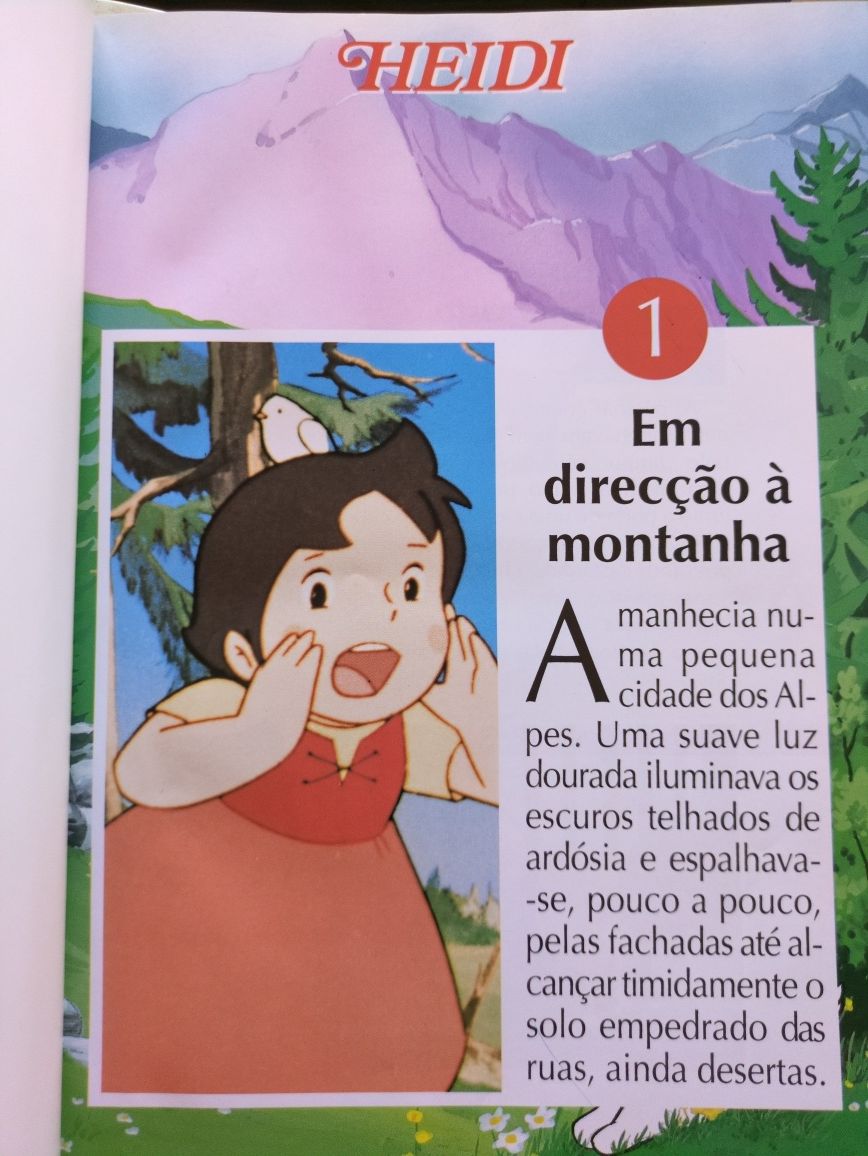 Livro Heidi da Editora RBA