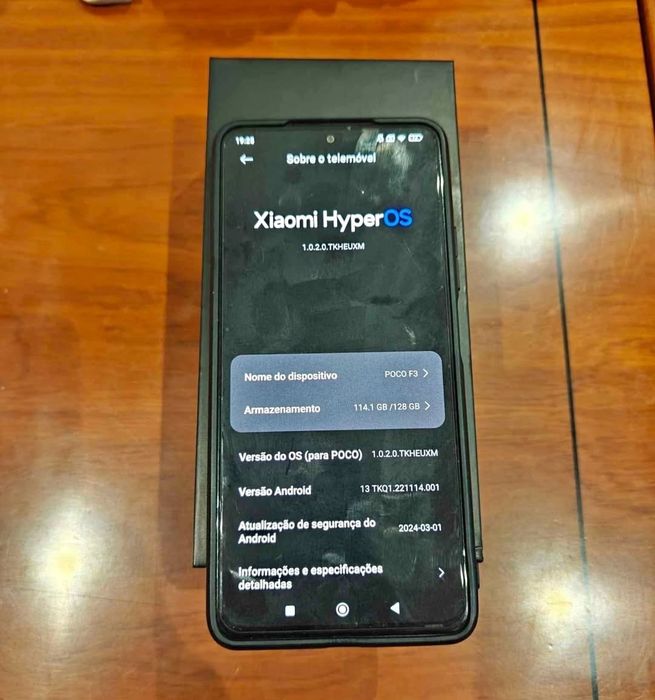 Vendo  Poco F3 5G 6gb mais 128gb