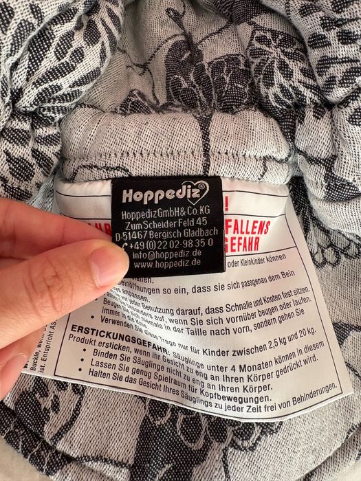 Porta-bebés Hop-Tye da Hoppediz