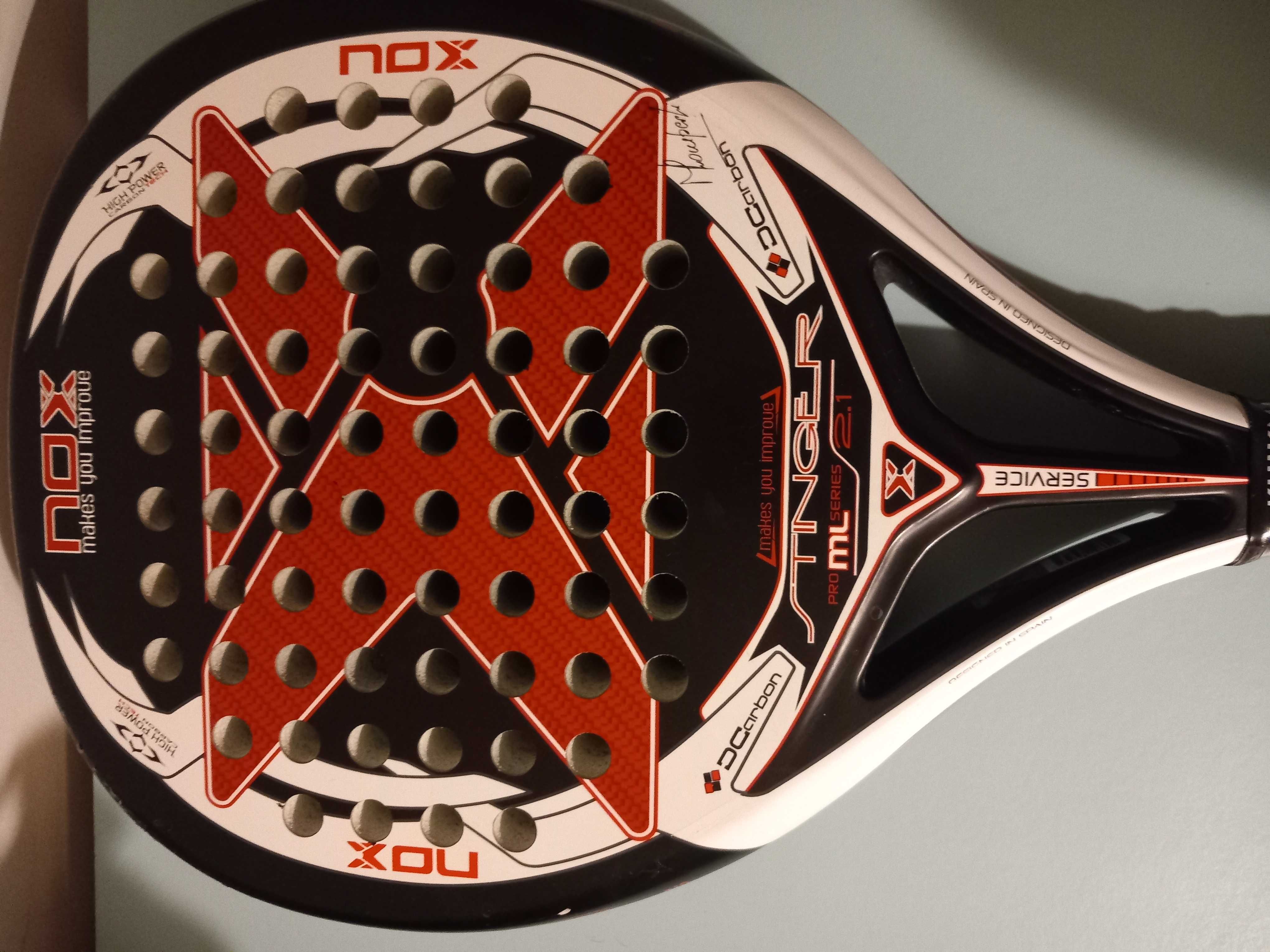 Raquete Padel Nox Stinger Pro MLS Series 2.1