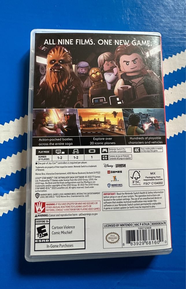 lego skywalker saga switch