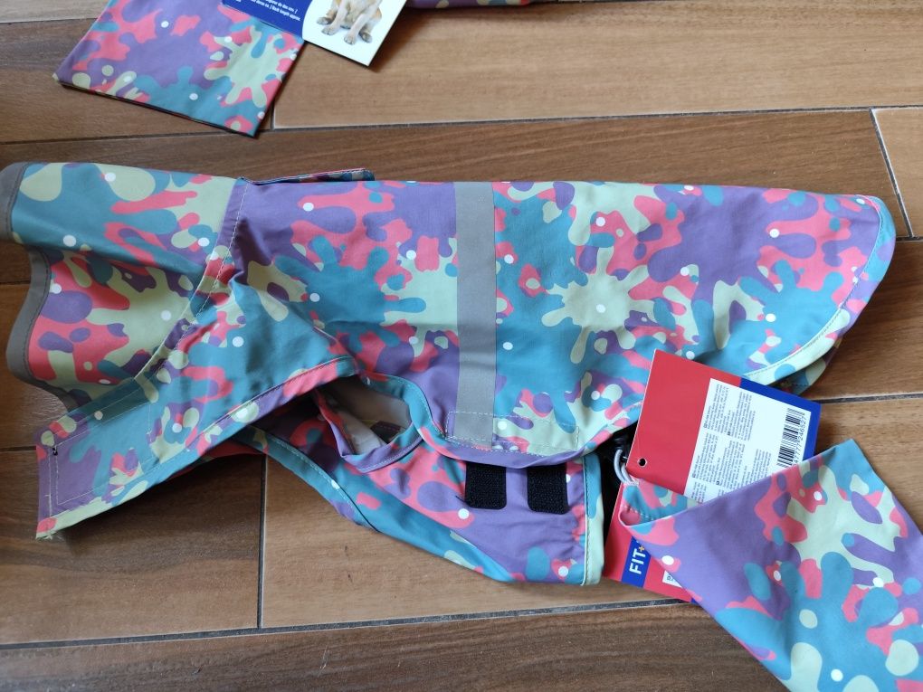 Płaszcz przeciwdeszczowy dla psa - długość karku 40 cm