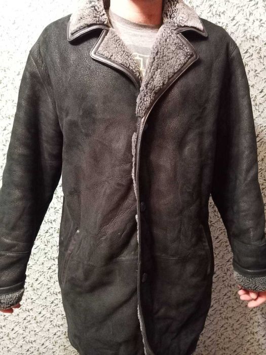 Мужская дубленка 56 р