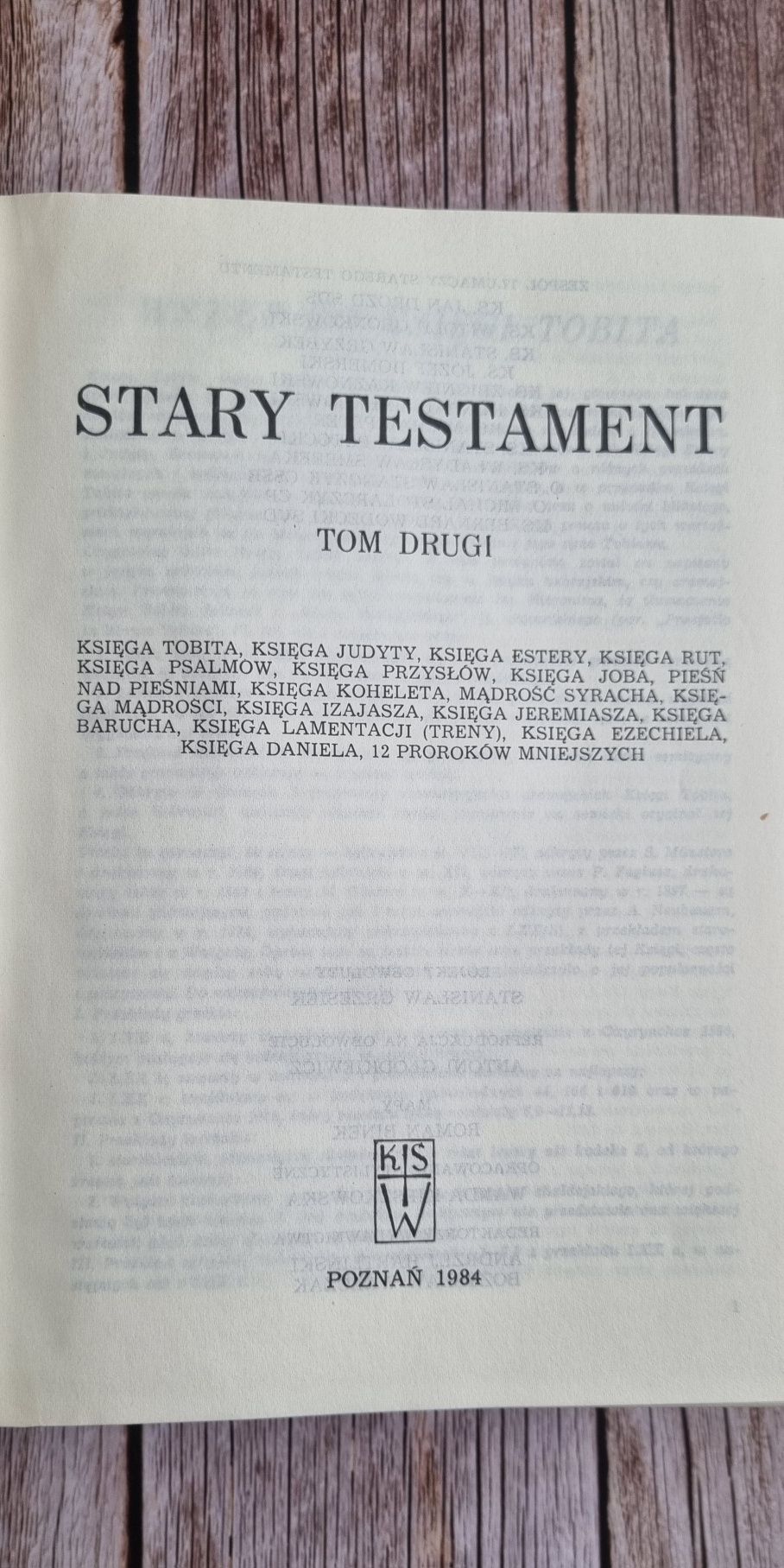 Pismo Święte Starego i Nowego Testamentu