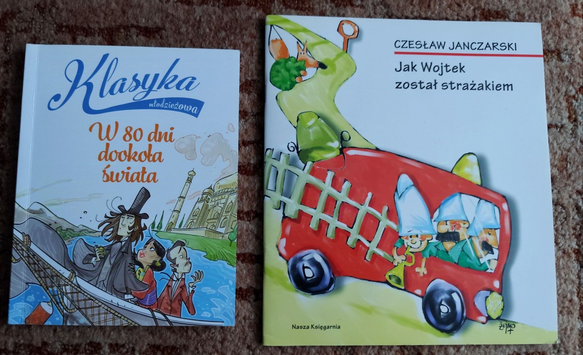 Zestaw 7 książek dla dzieci z płytą CD