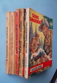 Colecção GUERRA - Completa 5 livros de bolso (anos 50)