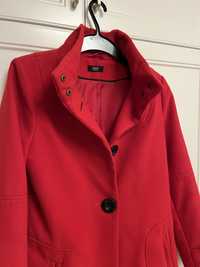 Damski płaszcz czerwony rozmiar 36 F&F