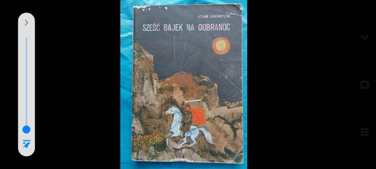 Książka dla dzieci Sześć Bajek na Dobranoc 1984 rok