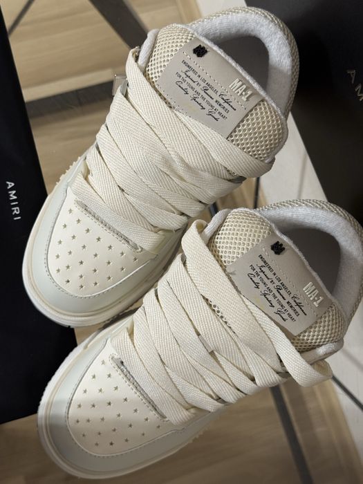 AMIRI Skel Top Low White – преміальні кросівки