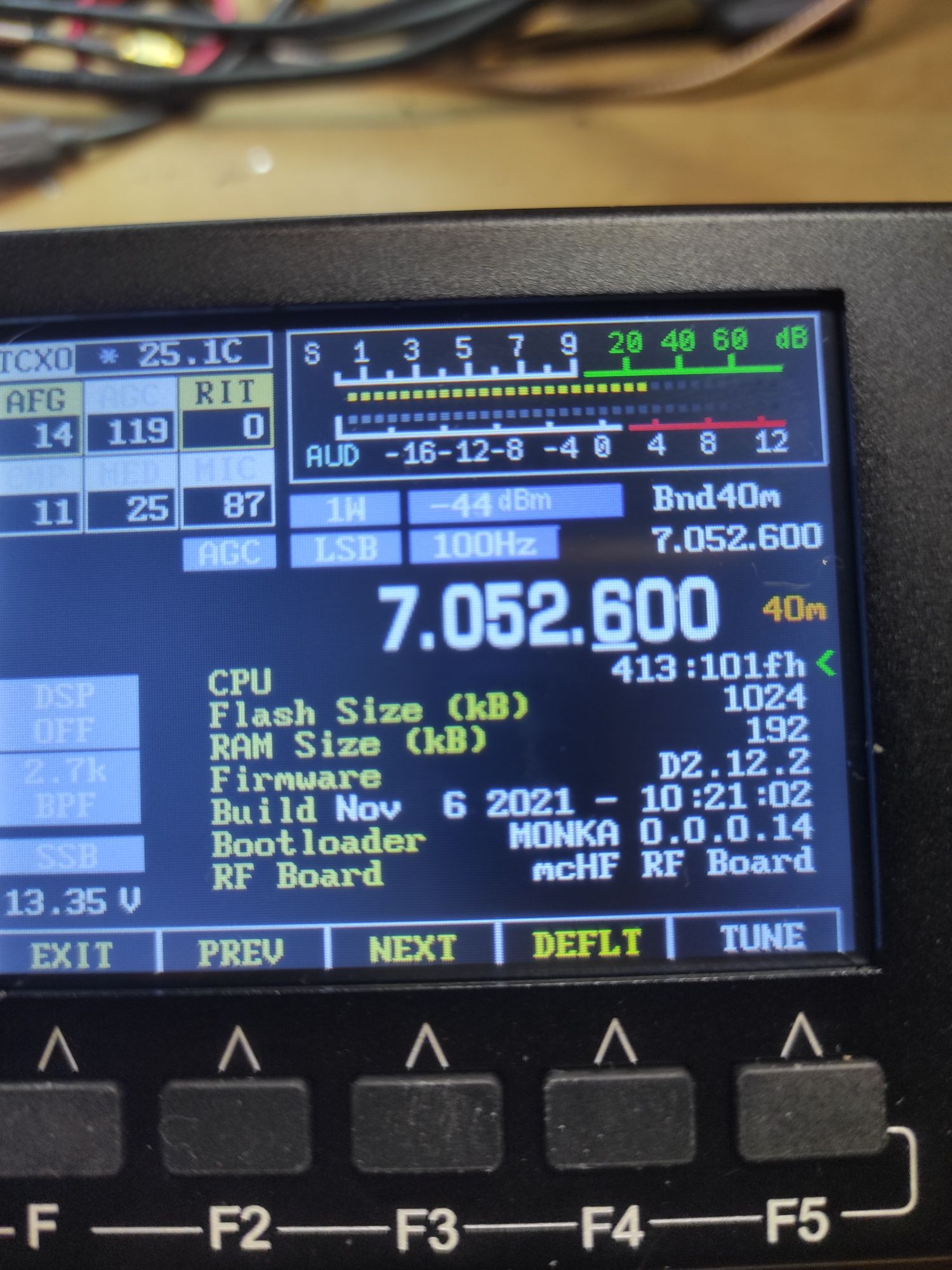 Sdr radio  z TRX sdr Monka