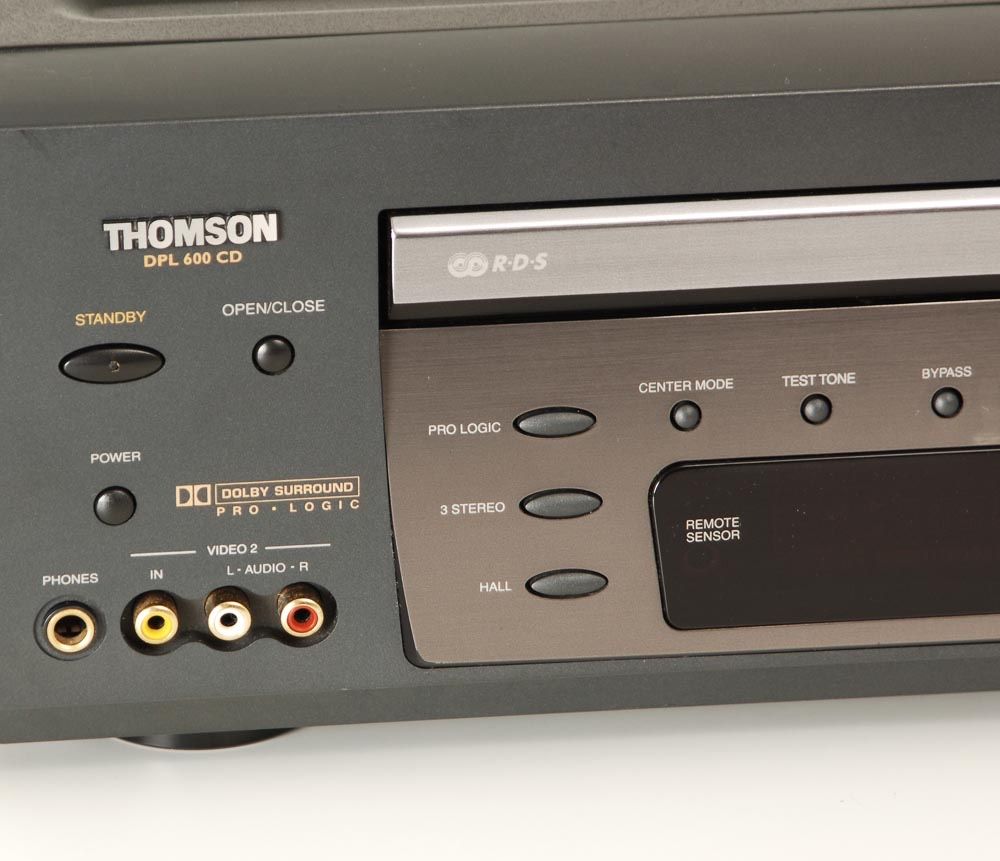 Home Cinema Thomson DPL600 CD com CD Changer de 3 discos integrado