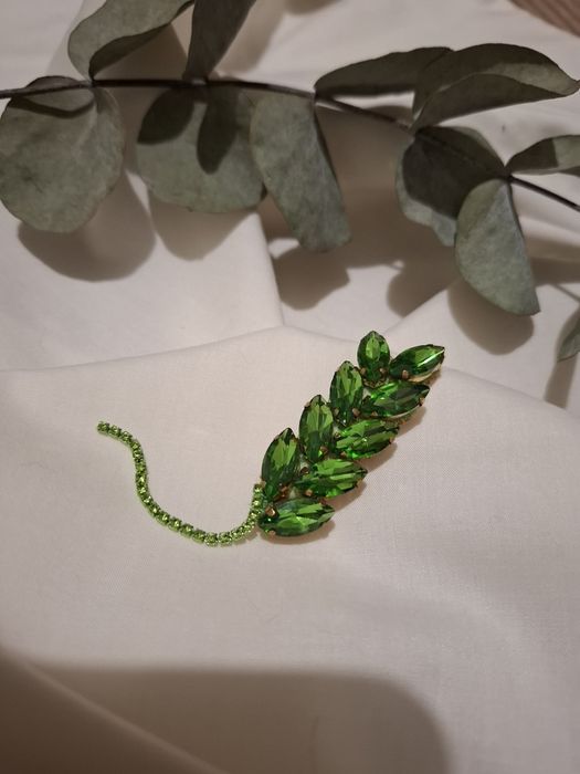 Брошка Колосок  ручна робота