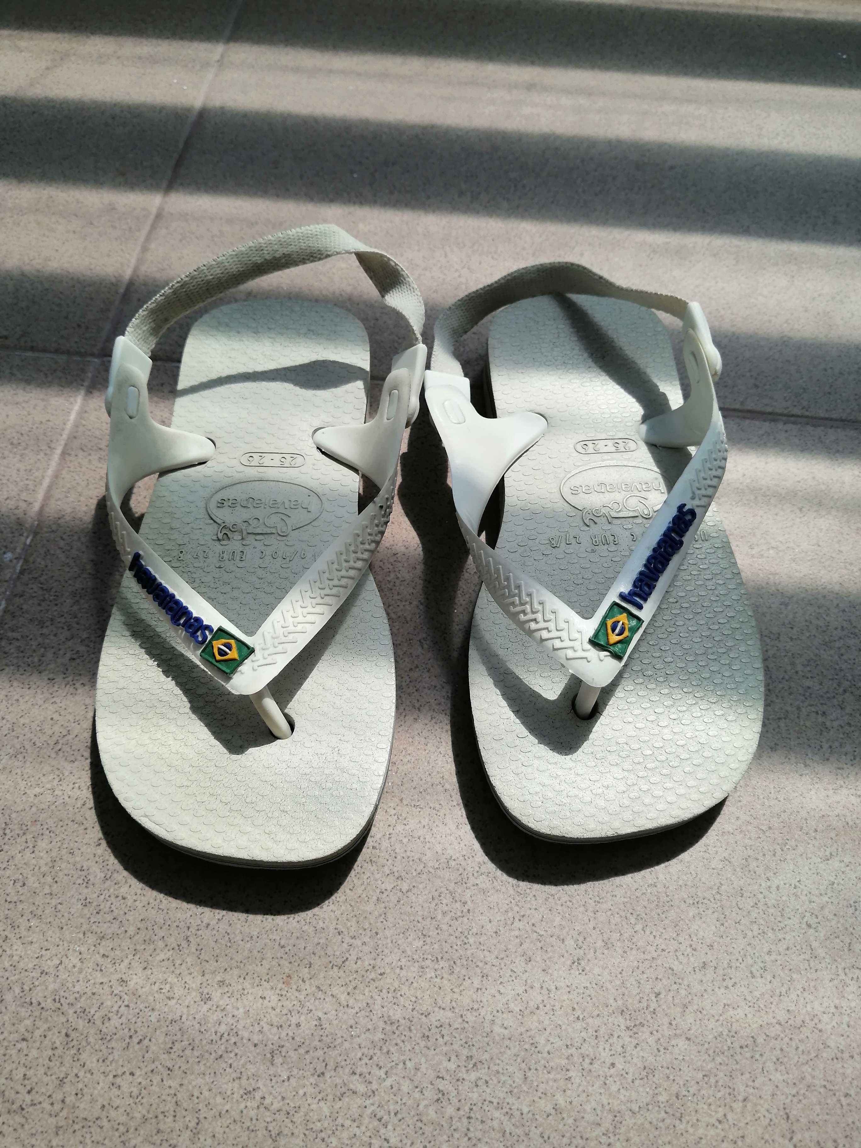 Chinelos Havaianas de criança - 2 pares