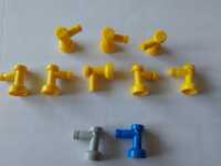 Lego elementy 4599 kran/zawór 10 sztuk