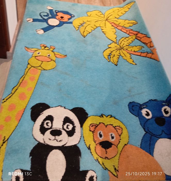 Tapete criança com relevo