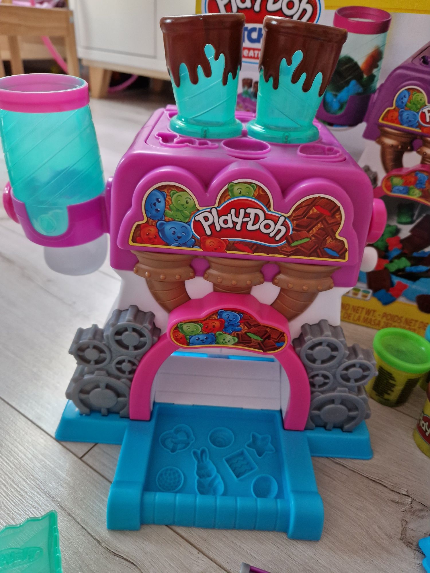 Ciastolina playdoh fabryka czekolady