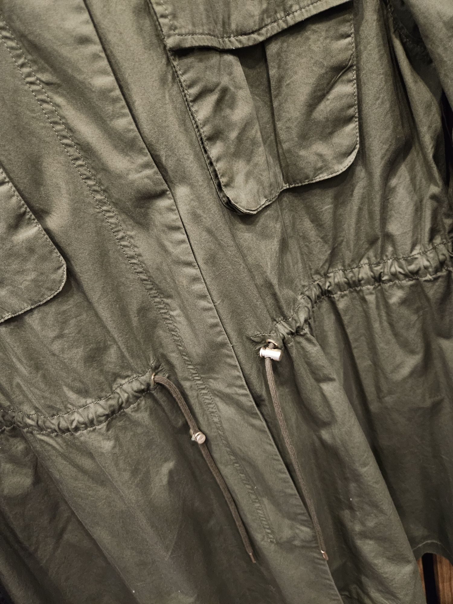 Parka kurtka khaki only rozm. M/L plaszczyk wiosenna