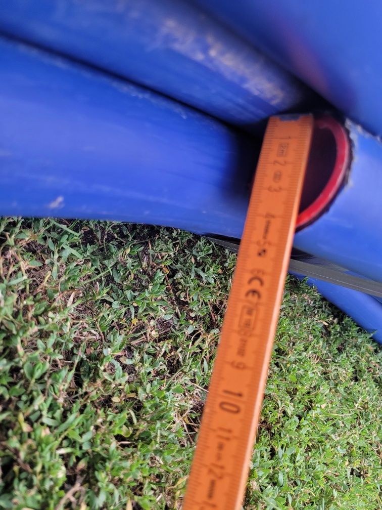 Rura pcv 4,5cm 50 metrów długa