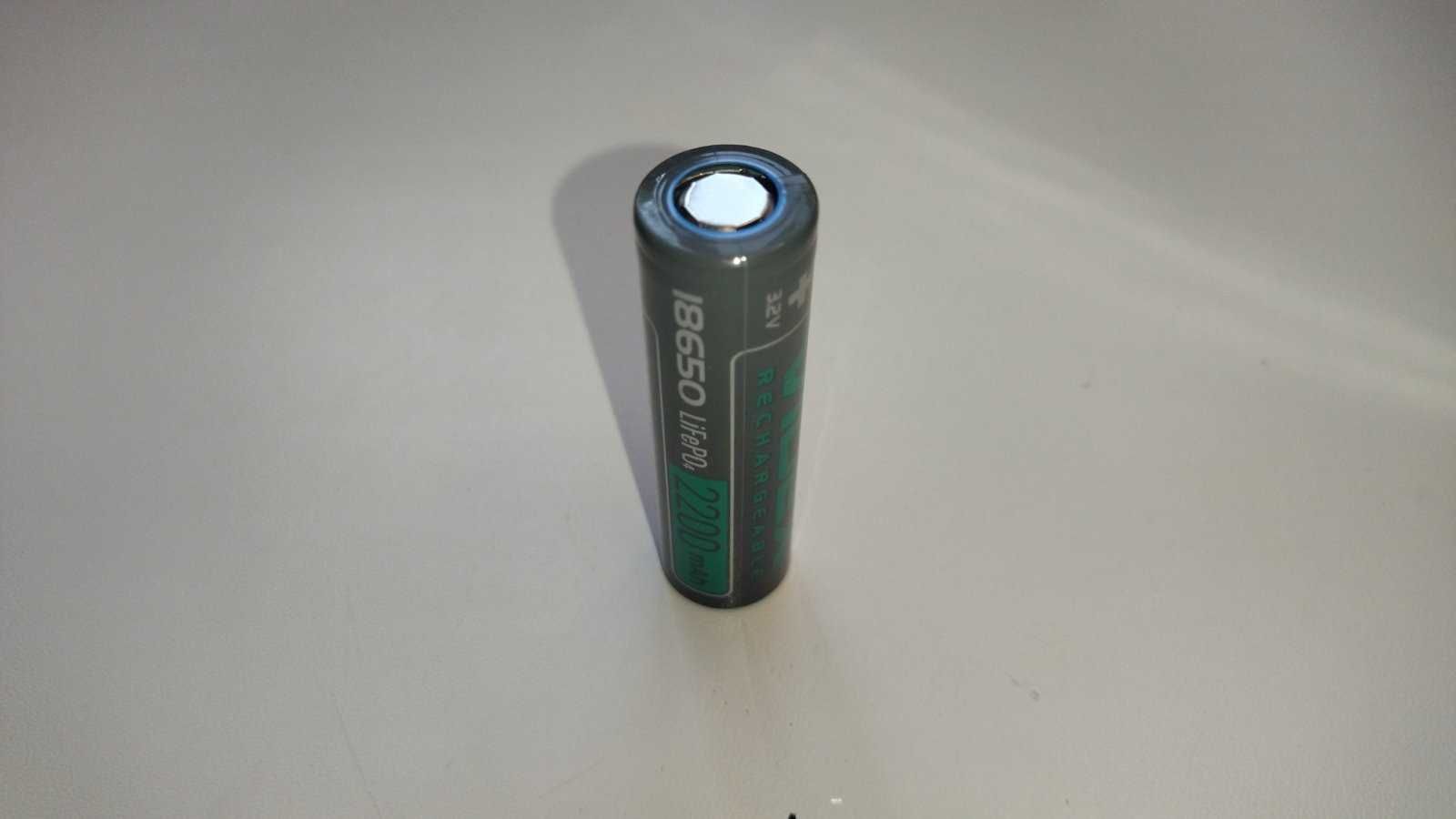 Акумулятор Videx LiFePO4 18650 (без захисту) 3.2 V, 2200mAh (2-6 А)