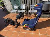 Simulador de corrida playseat da redbull