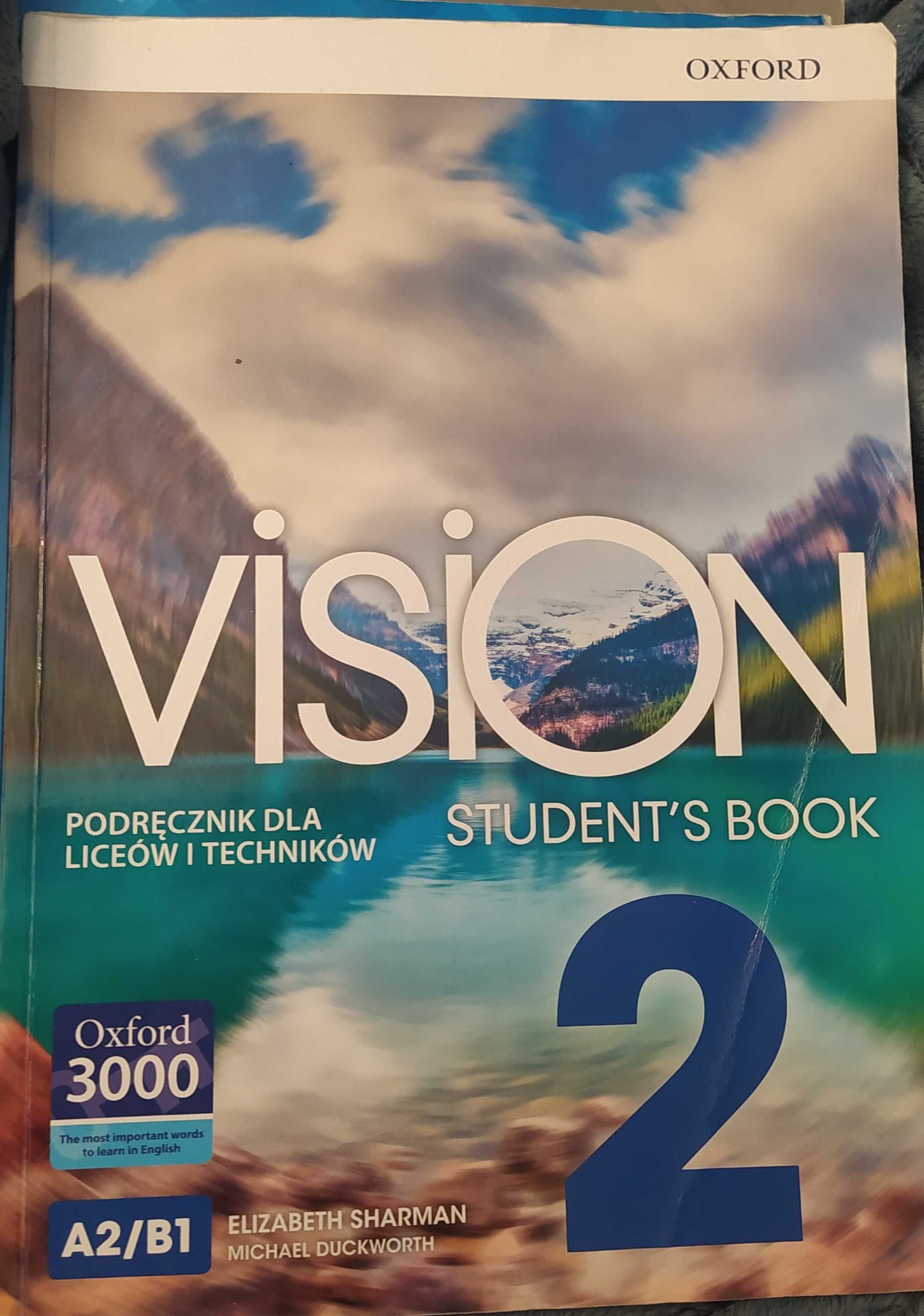 Angielski, Vision Student's Book 2, A2/B1, liceum i technikum, oxford