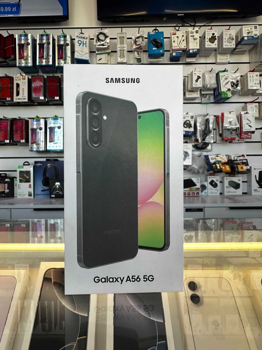 Samsung Galaxy A56 5G – 256 GB - Kolor: Czarny - SZKŁO W GRATISIE*