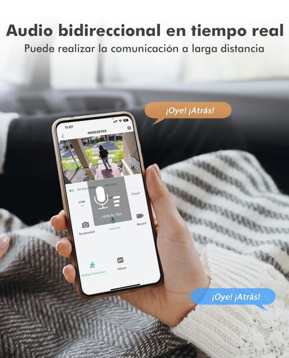 Câmara de vigilância 360 WiFi exterior